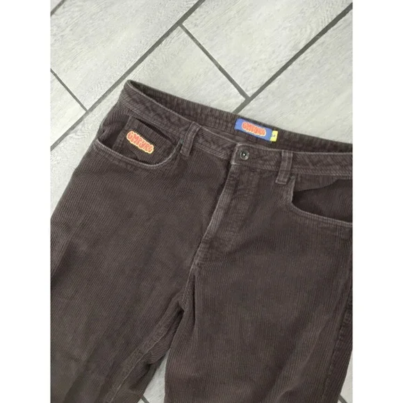 Empyre Brown Corduroy Pants – Size 34 – Skate /‎ Streetwear Classic - Picture 2 of 7